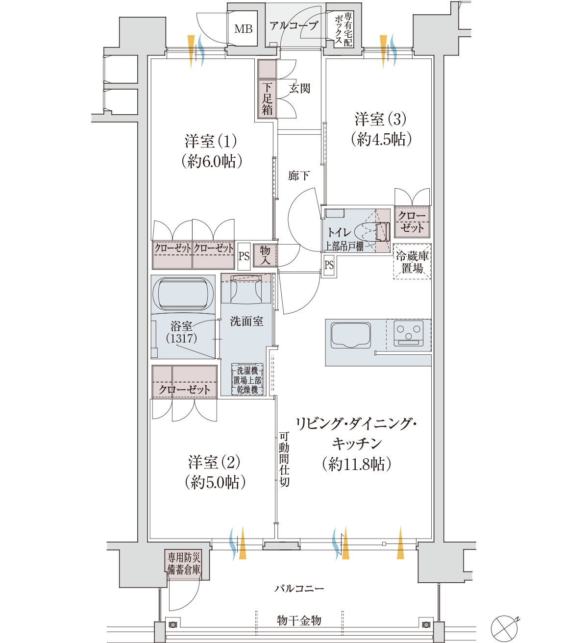 bタイプ図面