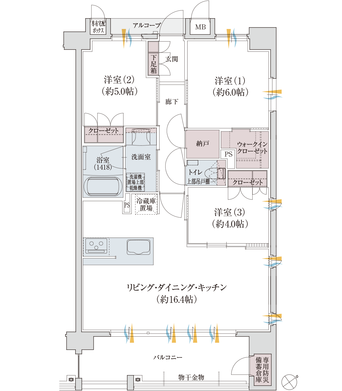 bタイプ図面