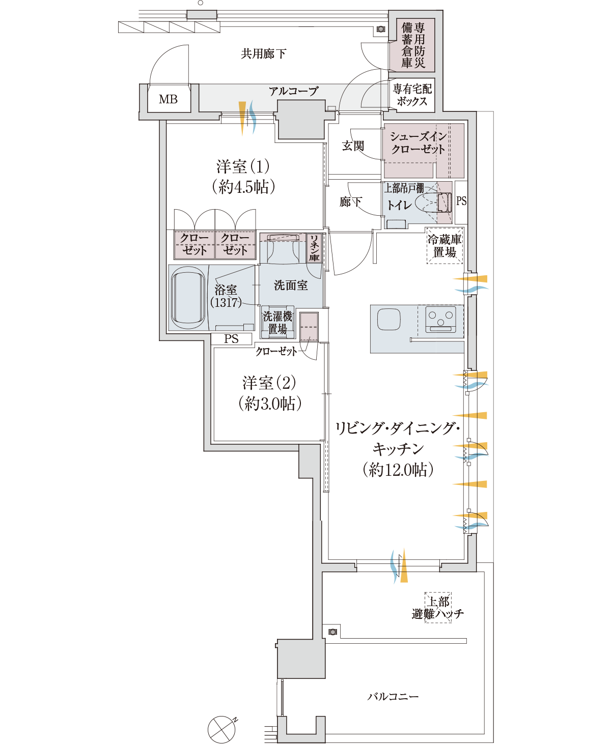 bタイプ図面